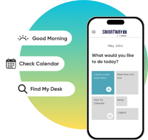 Easy Desk Booking and Room Booking from mobile devices and mobile app
