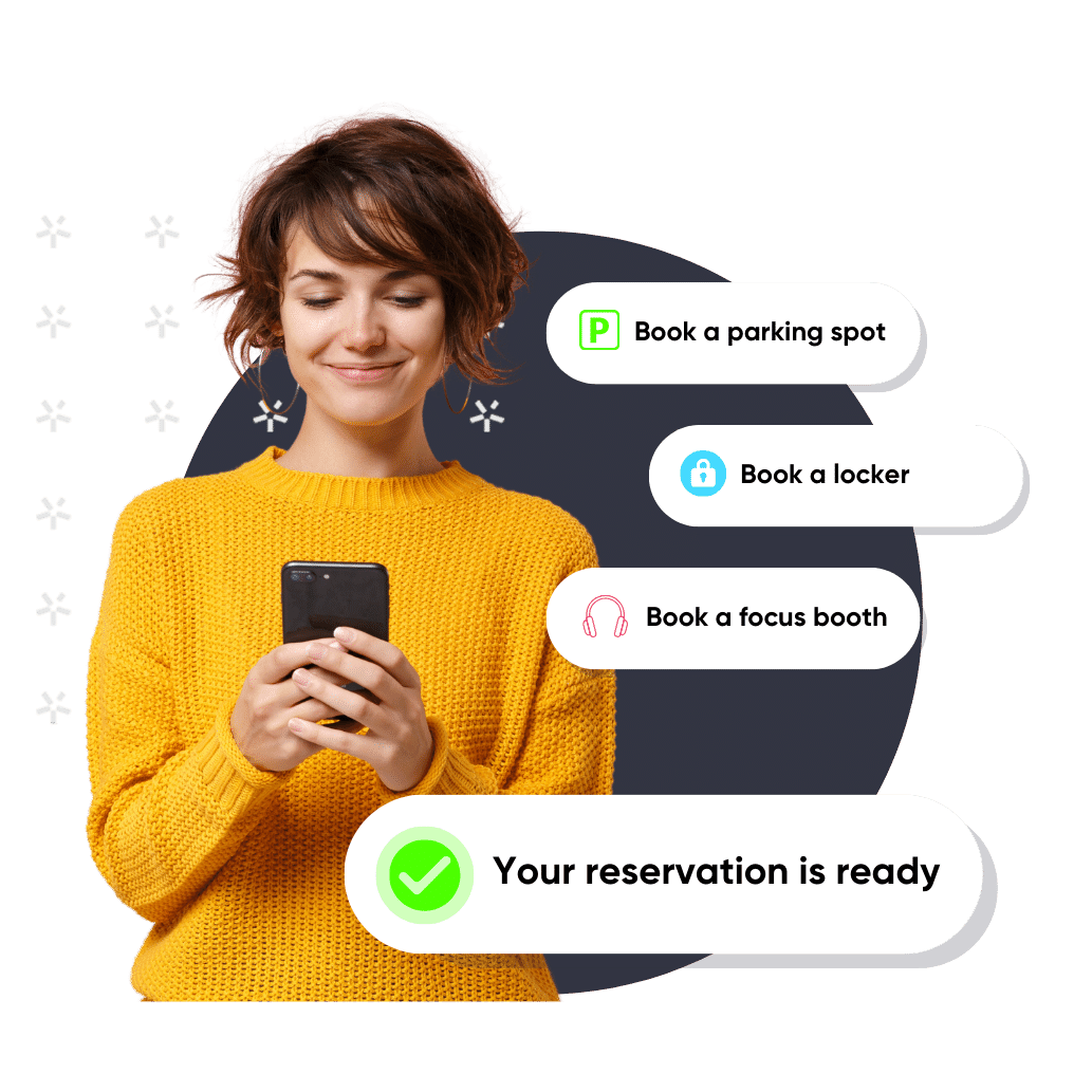 Book Parking, Lockers, Sleep Pods and More from your mobile device